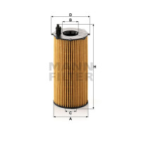 Фильтр масляный MANN-FILTER HU 820/2 X